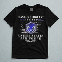 Master Sergeant Retired Military Retirement T-Shirt