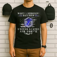 Master Sergeant Retired Military Retirement T-Shirt