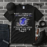 Master Sergeant Retired Military Retirement Tall T-Shirt