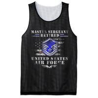 Master Sergeant Retired Military Retirement Mesh Reversible Basketball Jersey Tank