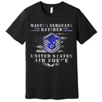 Master Sergeant Retired Military Retirement Premium T-Shirt
