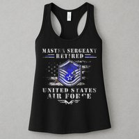 Master Sergeant Retired Military Retirement Womens Tank Top