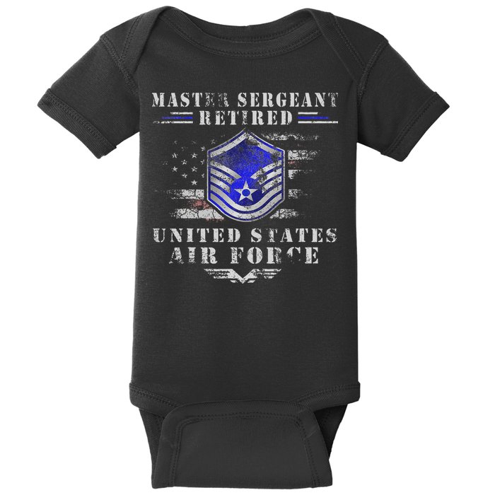 Master Sergeant Retired Military Retirement Baby Bodysuit
