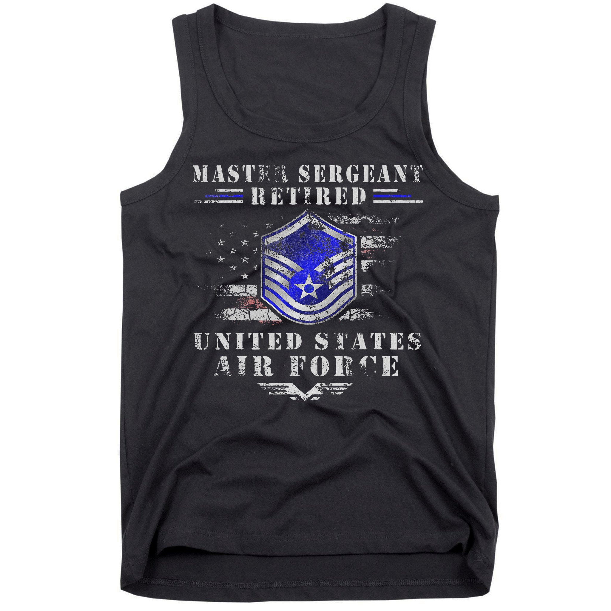 Master Sergeant Retired Military Retirement Tank Top
