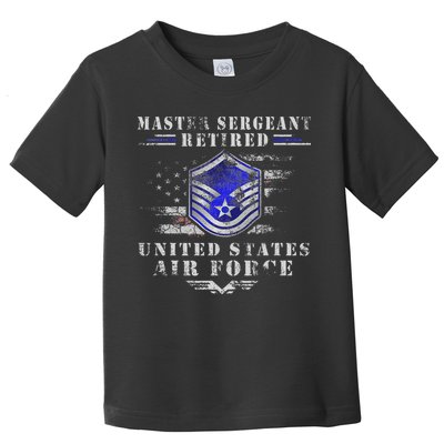 Master Sergeant Retired Military Retirement Toddler T-Shirt
