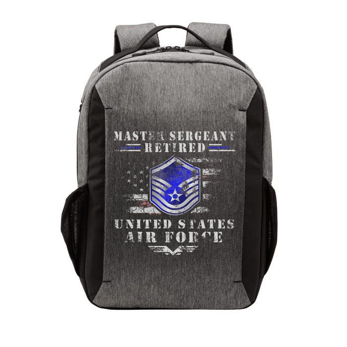 Master Sergeant Retired Military Retirement Vector Backpack