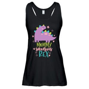 Mommy Saurus Rex Funny Dinosaur for Wo and Moms Ladies Essential Flowy Tank