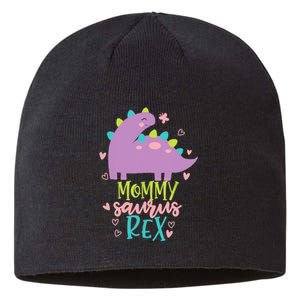 Mommy Saurus Rex Funny Dinosaur for Wo and Moms Sustainable Beanie