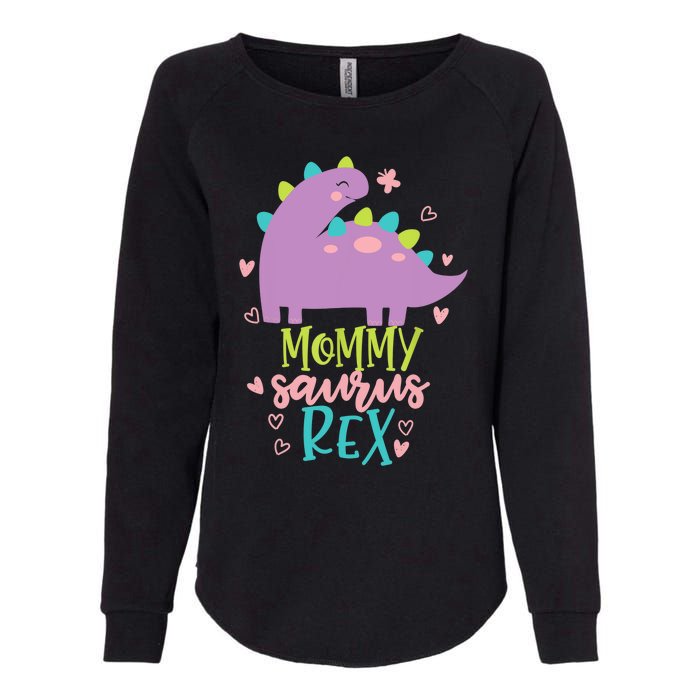 Mommy Saurus Rex Funny Dinosaur for Wo and Moms Womens California Wash Sweatshirt