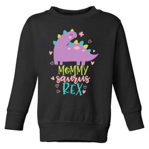 Mommy Saurus Rex Funny Dinosaur for Wo and Moms Toddler Sweatshirt