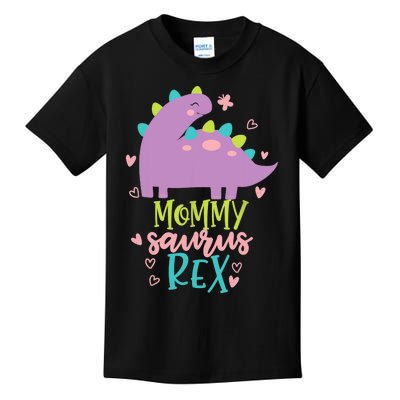 Mommy Saurus Rex Funny Dinosaur for Wo and Moms Kids T-Shirt