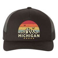 Michigan Shirt. Retro Style MI, USA Yupoong Adult 5-Panel Trucker Hat