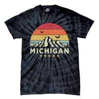 Michigan Shirt. Retro Style MI, USA Tie-Dye T-Shirt