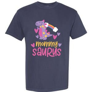 Mommy Saurus Rex Dinosaur Garment-Dyed Heavyweight T-Shirt