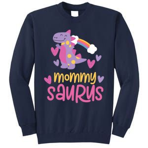 Mommy Saurus Rex Dinosaur Tall Sweatshirt