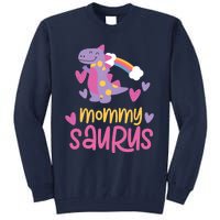 Mommy Saurus Rex Dinosaur Tall Sweatshirt