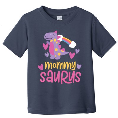 Mommy Saurus Rex Dinosaur Toddler T-Shirt