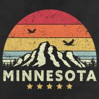 Minnesota Shirt. Retro Style MN, USA 11oz C Handle Ceramic Mug