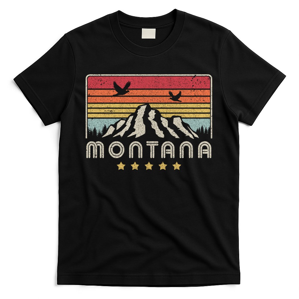 Montana Shirt. Retro Style MT, USA T-Shirt