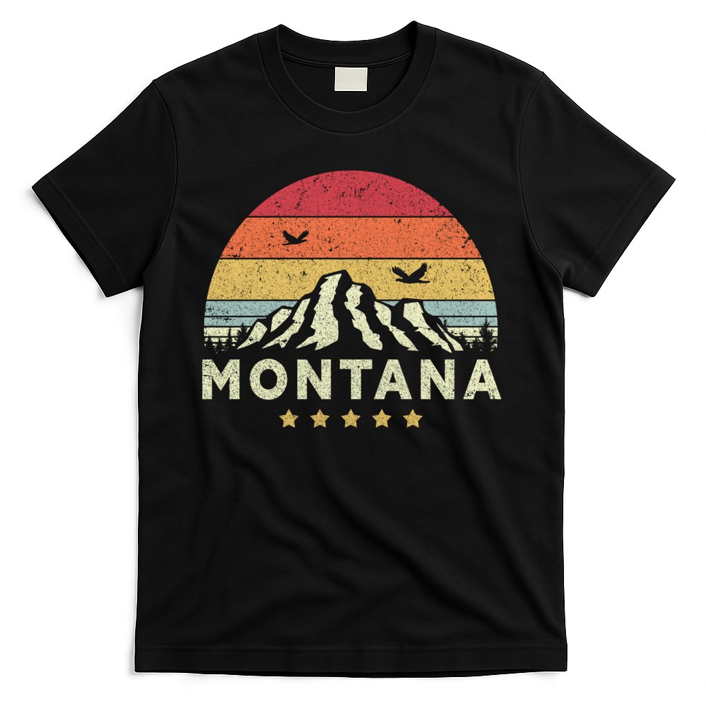 Montana Shirt. Retro Style MT, USA T-Shirt