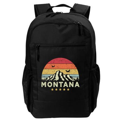 Montana Shirt. Retro Style MT, USA Daily Commute Backpack