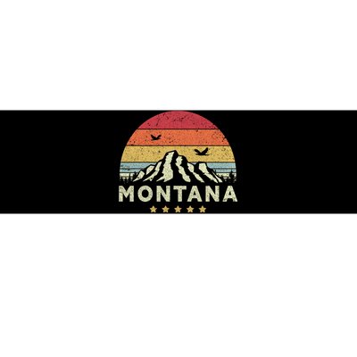 Montana Shirt. Retro Style MT, USA Bumper Sticker