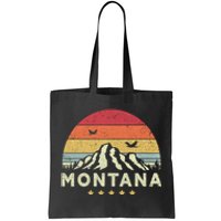 Montana Shirt. Retro Style MT, USA Tote Bag