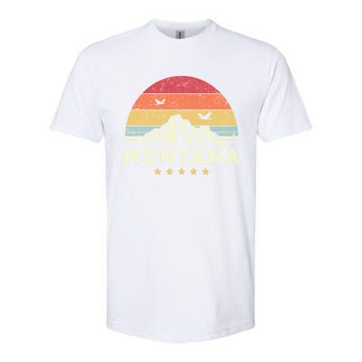 Montana Shirt. Retro Style MT, USA Softstyle CVC T-Shirt