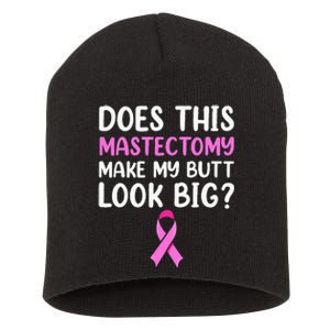 Mastectomy Survivor Recovery Apparel Breast Cancer Short Acrylic Beanie