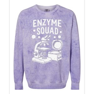 Molecular Squad Research Enzymes Biochemist Colorblast Crewneck Sweatshirt