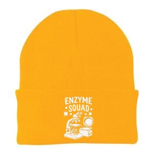 Molecular Squad Research Enzymes Biochemist Knit Cap Winter Beanie