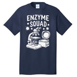 Molecular Squad Research Enzymes Biochemist Tall T-Shirt