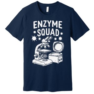 Molecular Squad Research Enzymes Biochemist Premium T-Shirt