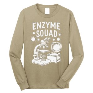 Molecular Squad Research Enzymes Biochemist Long Sleeve Shirt