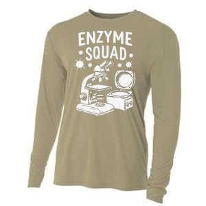 Molecular Squad Research Enzymes Biochemist Cooling Performance Long Sleeve Crew