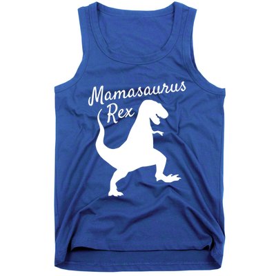 Mama Saurus Rex Gift Sweater Family Dinosaur Pajamas Tank Top