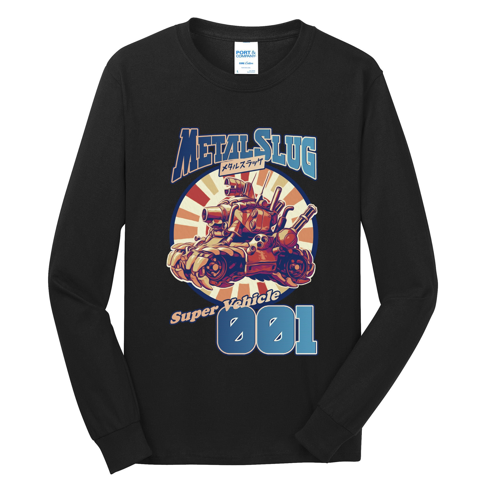 Metal Slug Remastered Full Color Tall Long Sleeve T-Shirt