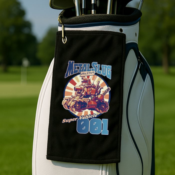 Metal Slug Remastered Full Color Golf Towel