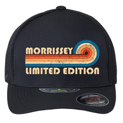 Morrissey Surname Retro Vintage 80s 90s Birthday Flexfit Unipanel Trucker Cap