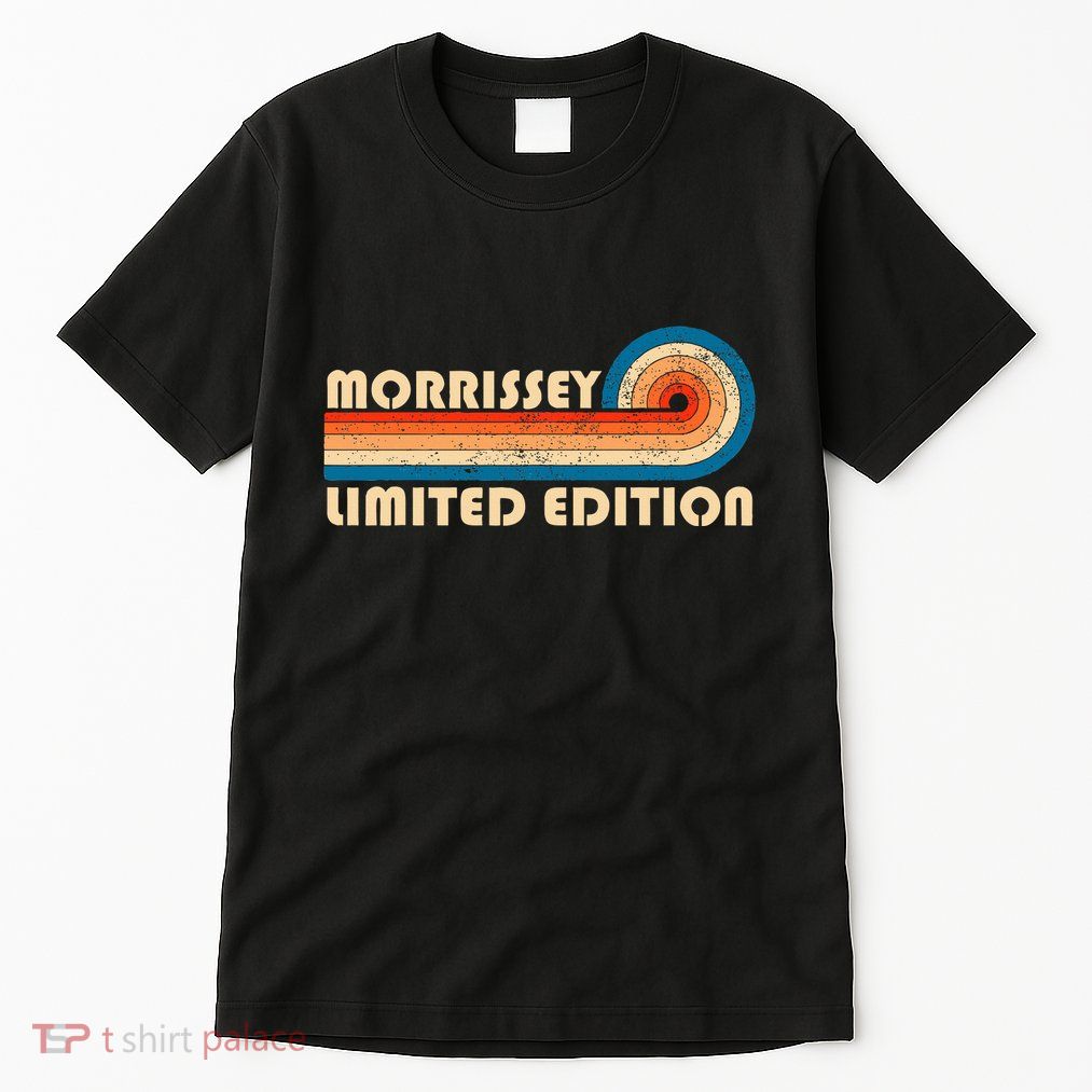 Morrissey Surname Retro Vintage 80s 90s Birthday Tall T-Shirt