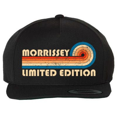 Morrissey Surname Retro Vintage 80s 90s Birthday Wool Snapback Cap