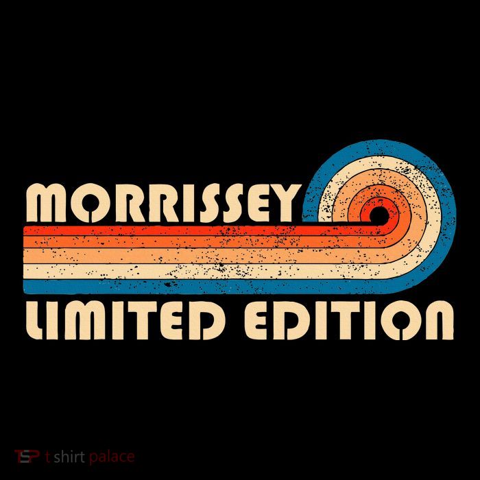 Morrissey Surname Retro Vintage 80s 90s Birthday Kids T-Shirt