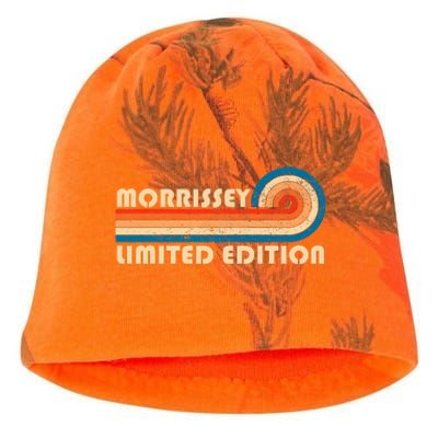 Morrissey Surname Retro Vintage 80s 90s Birthday Kati - Camo Knit Beanie