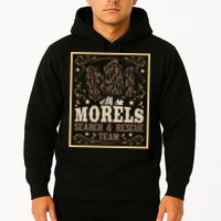 Morel Search Rescue Team Mushroom Hunting Mushroom Hunter Hoodie