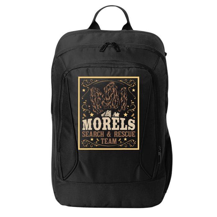 Morel Search Rescue Team Mushroom Hunting Mushroom Hunter City Backpack