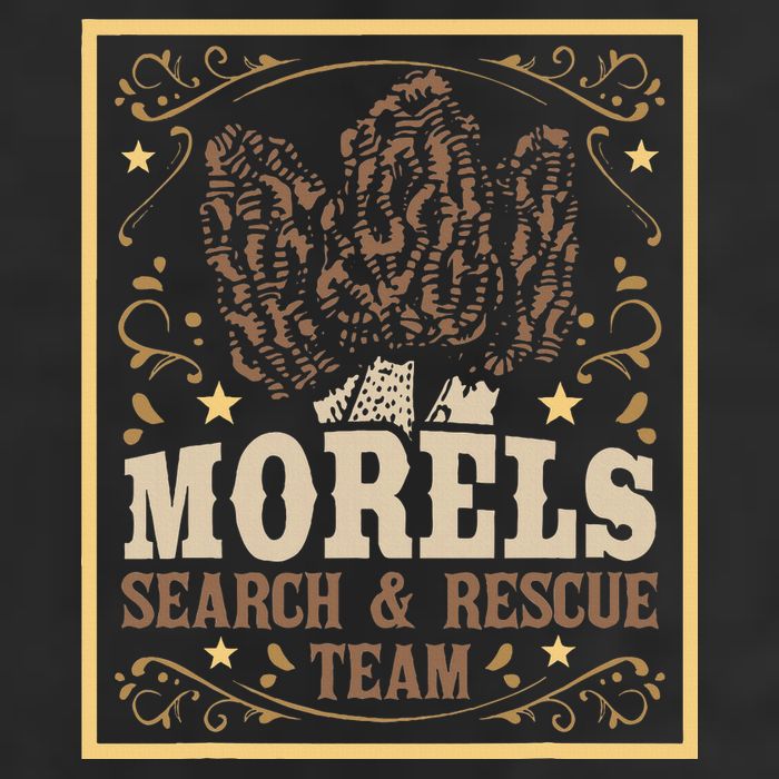 Morel Search Rescue Team Mushroom Hunting Mushroom Hunter 15oz Campfire Ceramic Mug