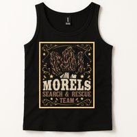 Morel Search Rescue Team Mushroom Hunting Mushroom Hunter Tank Top