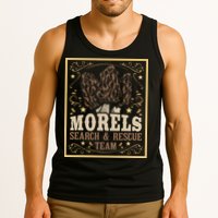 Morel Search Rescue Team Mushroom Hunting Mushroom Hunter Tank Top