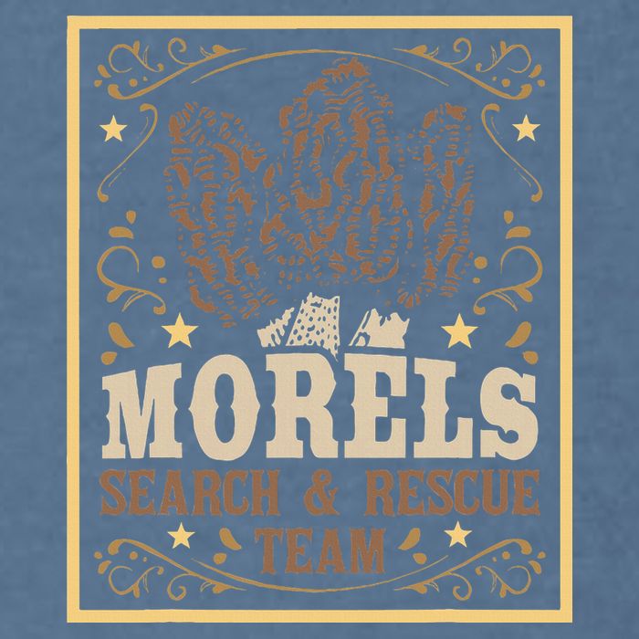 Morel Search Rescue Team Mushroom Hunting Mushroom Hunter Garment-Dyed Sweatshirt