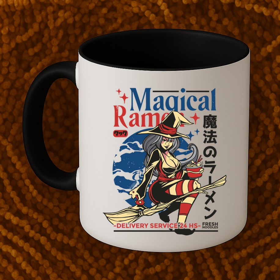 Magical Sexy Roman Noodle Witch Mug